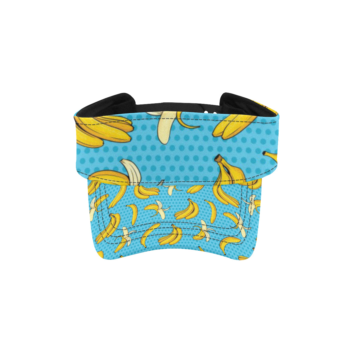 Banana Pattern Print Design BA08 Unisex Sun Visor