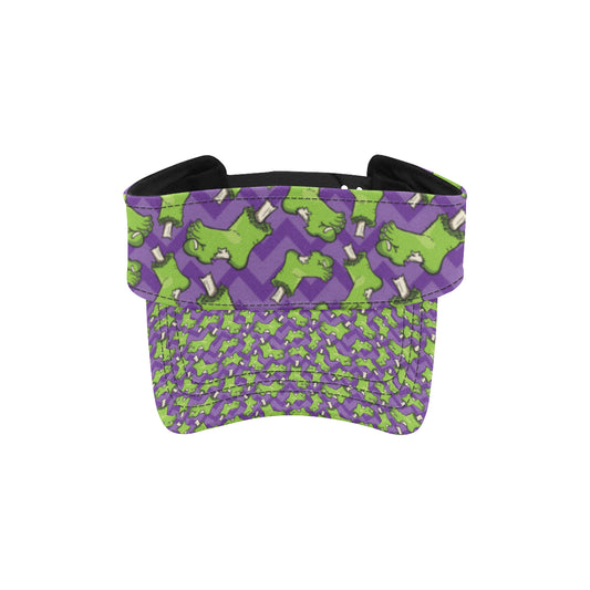 Zombie Foot Design Pattern Print Unisex Sun Visor