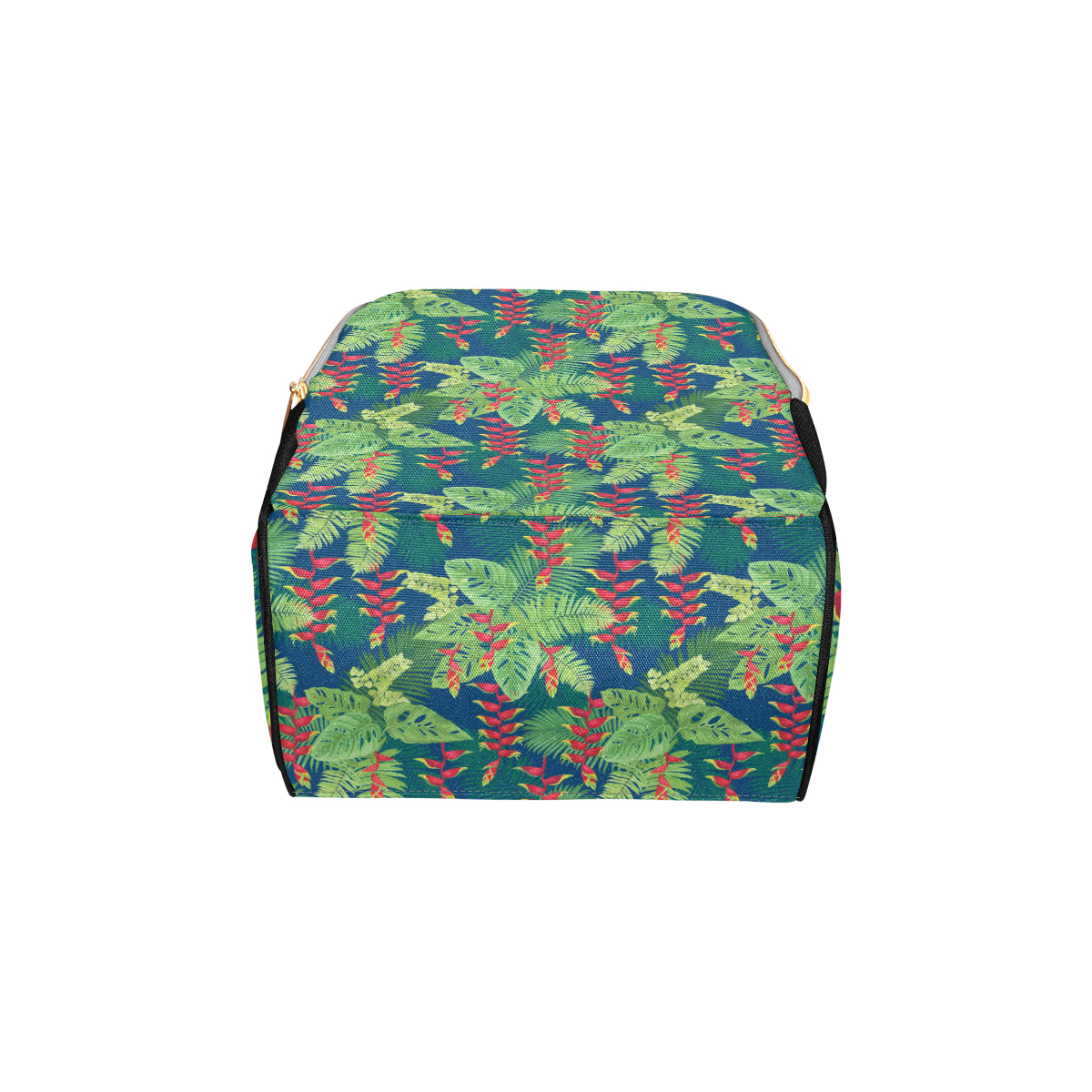 Heliconia Pattern Print Design HL08 Diaper Bag Backpack