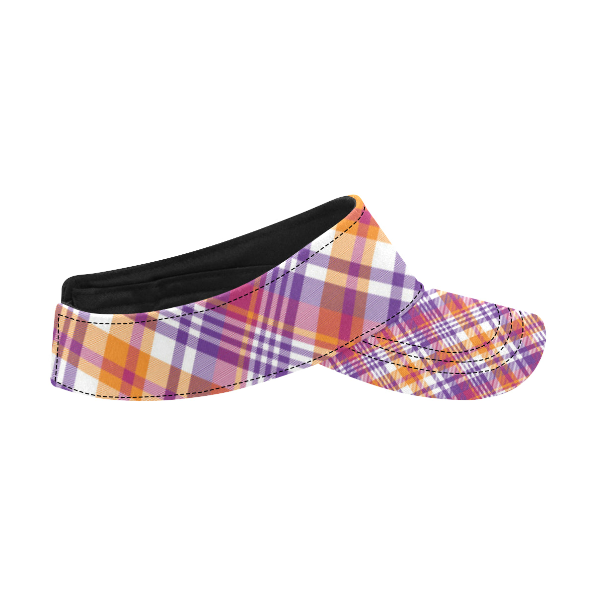 Madras Pattern Print Design 02 Unisex Sun Visor