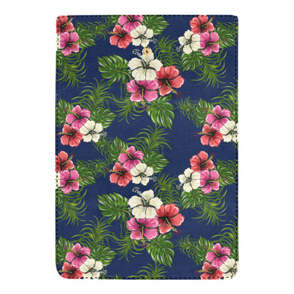 Hibiscus Pattern Print Design HB028 Women's Trifold Wallet
