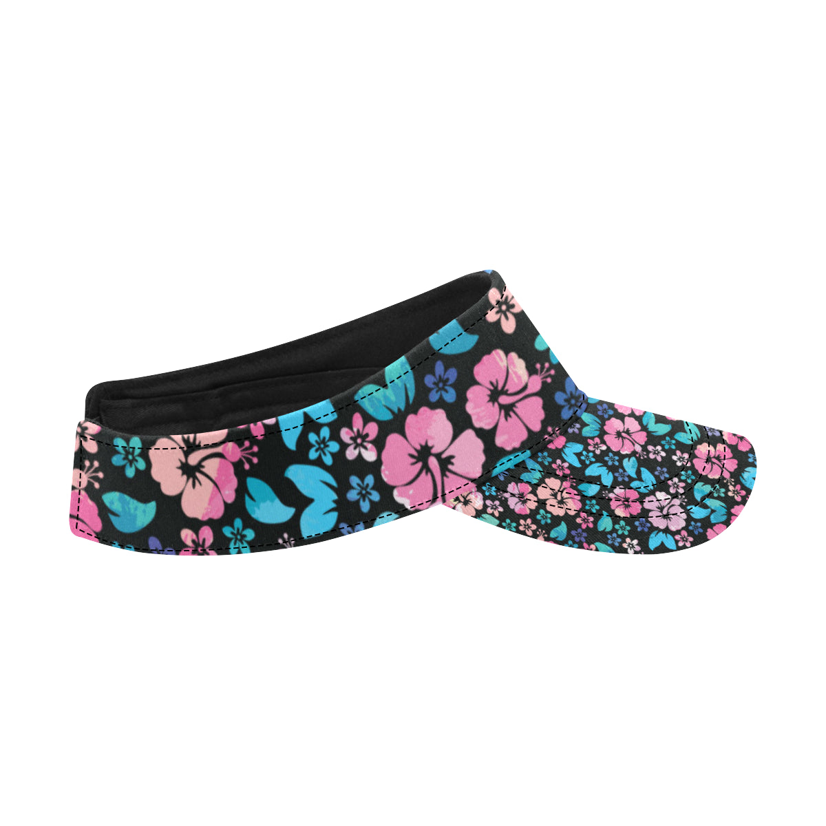 Pink Hibiscus Hawaiian Flower Unisex Sun Visor