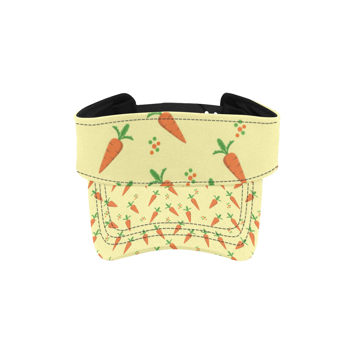 Carrot Pattern Print Design 04 Unisex Sun Visor