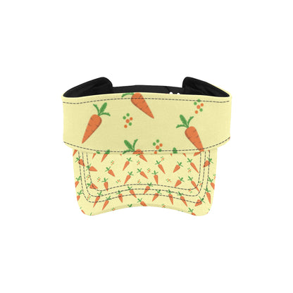 Carrot Pattern Print Design 04 Unisex Sun Visor