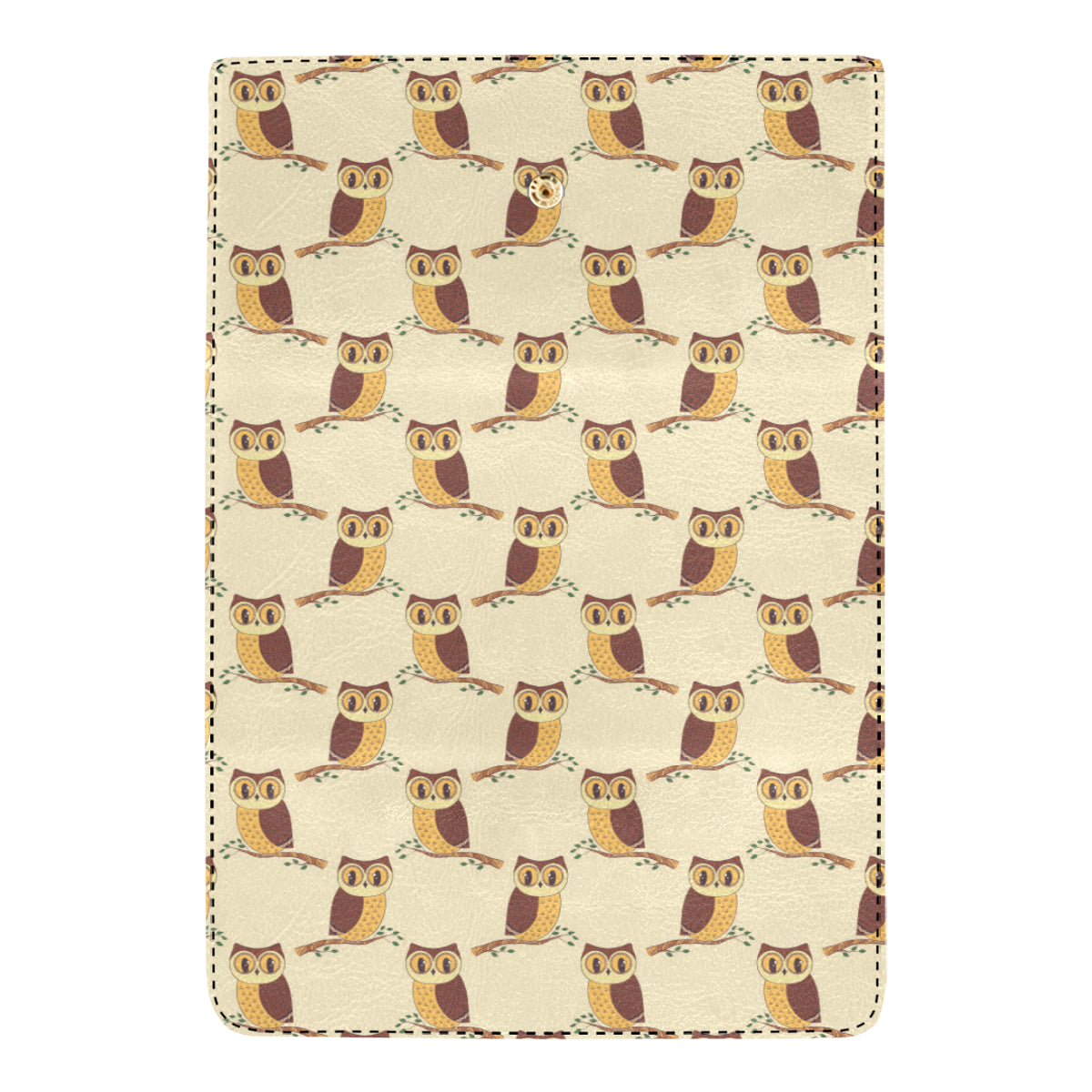 Owl Pattern Print Design A07 Women's Trifold Wallet