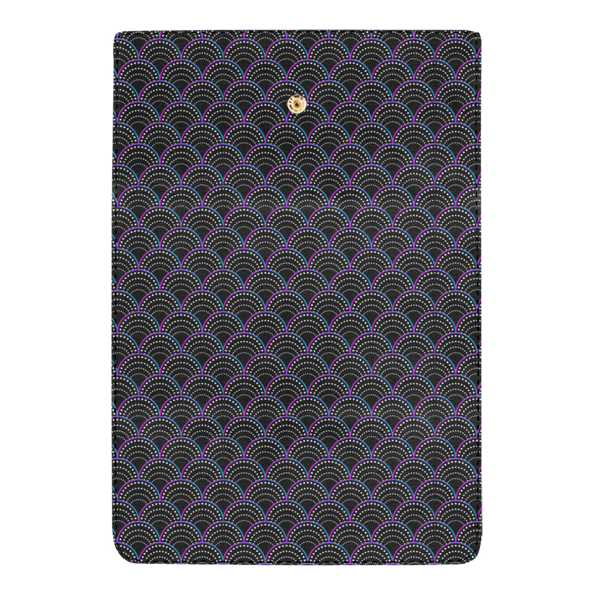 Mermaid Pattern Print Design 09 Women's Trifold Wallet