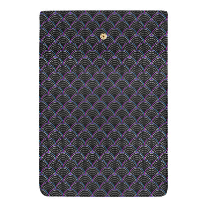 Mermaid Pattern Print Design 09 Women's Trifold Wallet