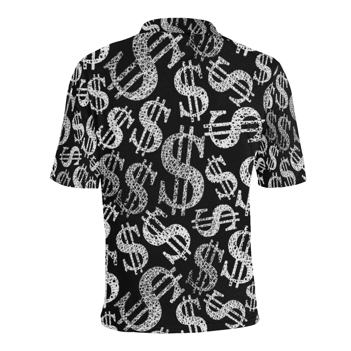 Money Pattern Print Design 02 Men Polo Shirt