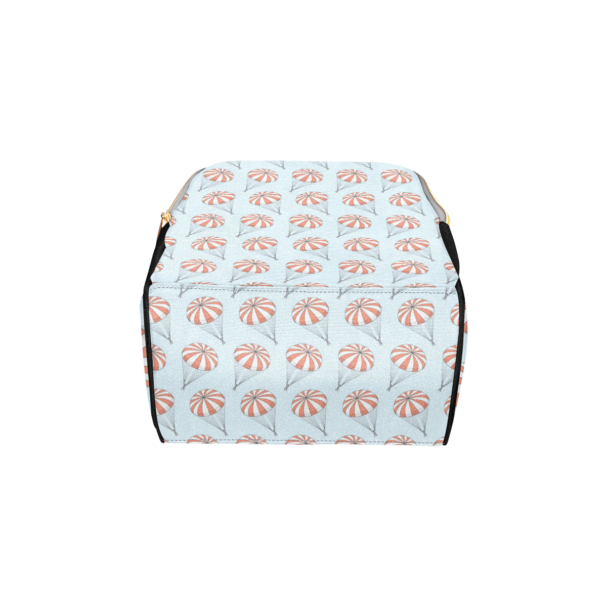 Skydiving Pattern Print Design 01 Diaper Bag Backpack
