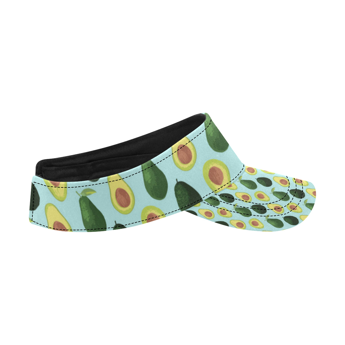 Avocado Pattern Print Design 04 Unisex Sun Visor