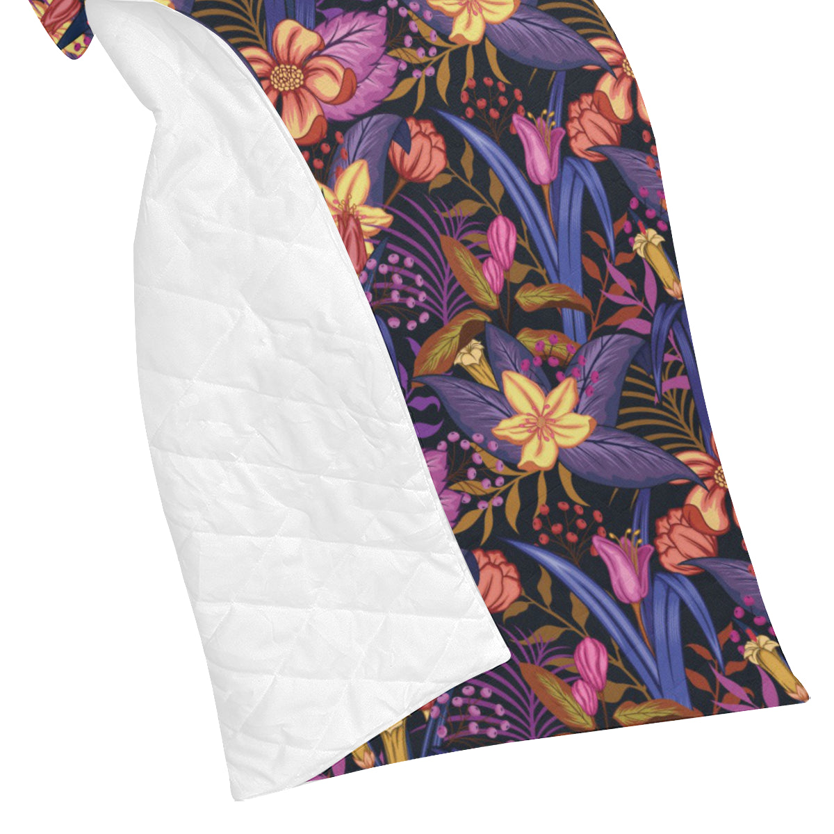 Lily Pattern Print Design LY016 Premium Quilt
