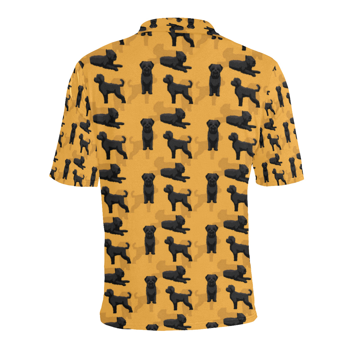 Bouviers des Flandres Pattern Print Design 01 Men Polo Shirt