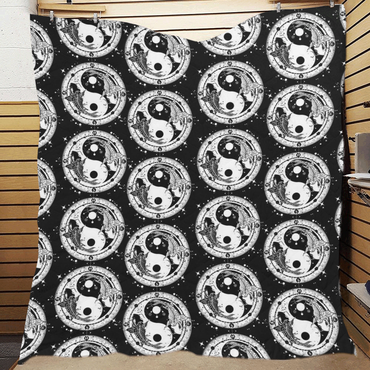 Yin Yang Koi Fish Premium Quilt