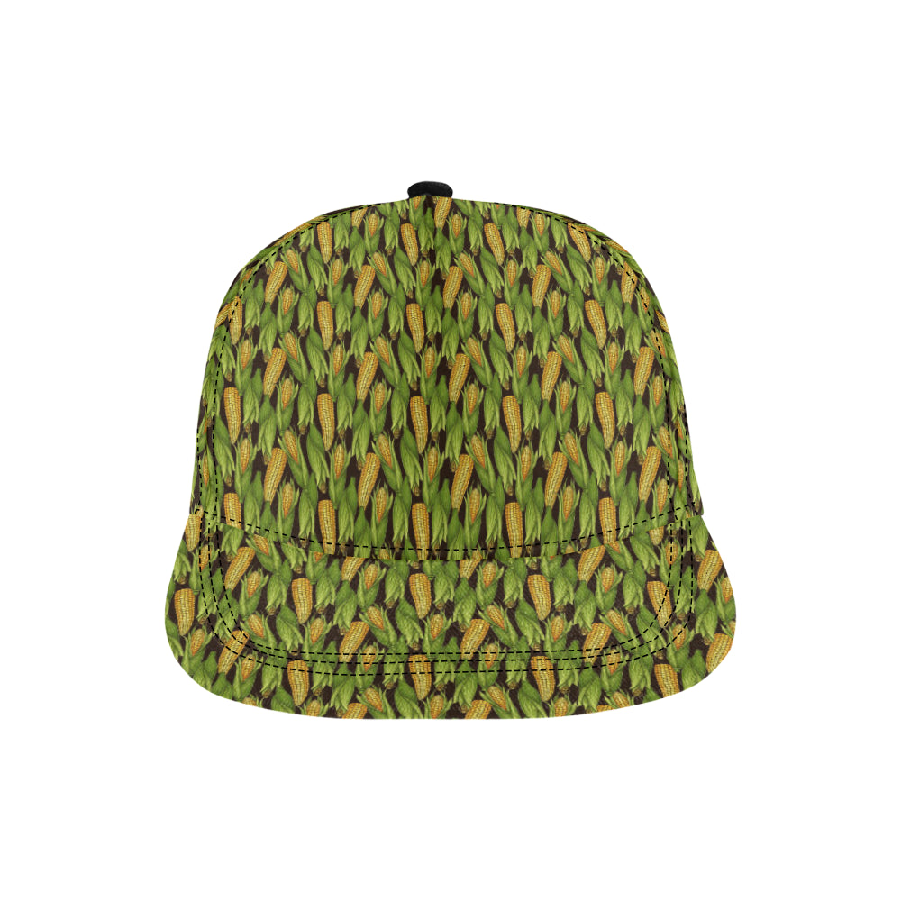 Agricultural Corn cob Print Snapback Cap
