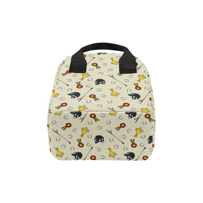 Equestrian Horseshoe Equipment Insulated Lunch Bag