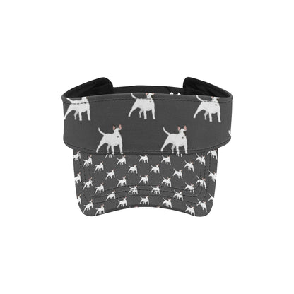 Bull Terriers Pattern Print Design 02 Unisex Sun Visor