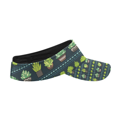 Cactus Pattern Print Design 07 Unisex Sun Visor