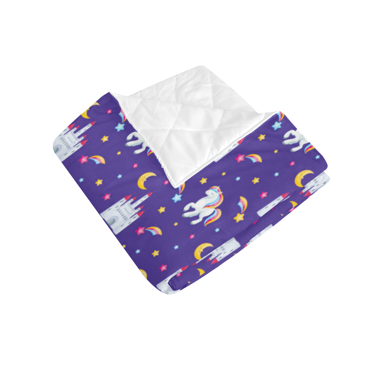 Unicorn Casttle Premium Quilt