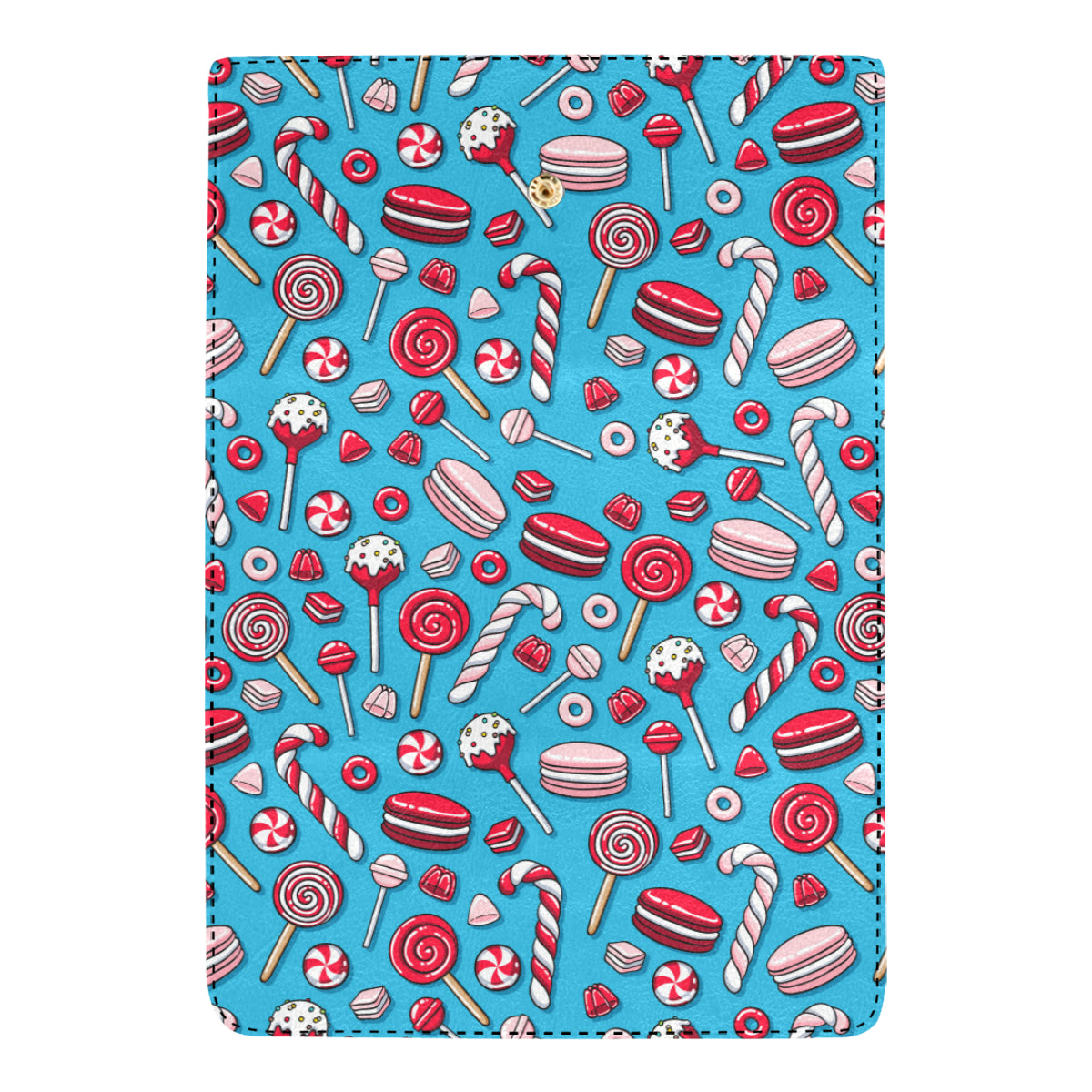 Candy Pattern Print Design 05 Women's Trifold Wallet