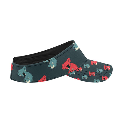 Koala Pattern Print Design 02 Unisex Sun Visor