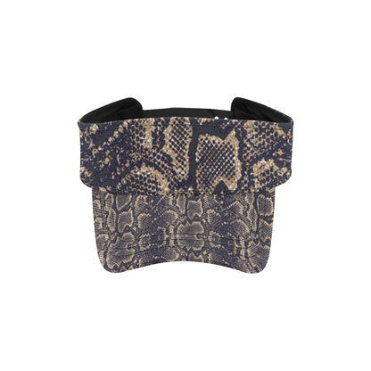 Snake Skin Pattern Print Unisex Sun Visor