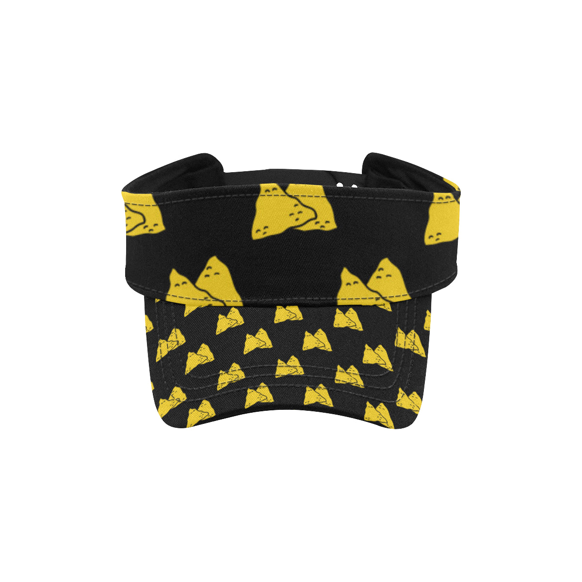 Nachos Pattern Print Design A02 Unisex Sun Visor