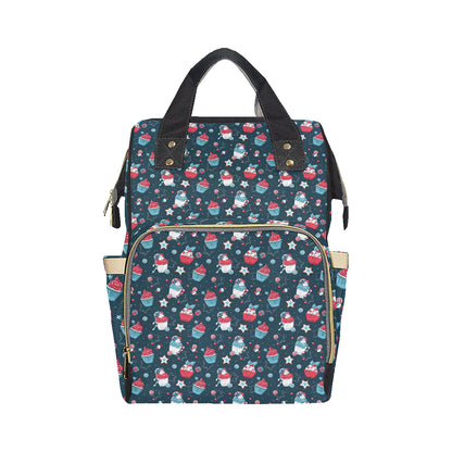 Cupcake Pattern Print Design 03 Diaper Bag Backpack