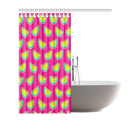 Watermelon Pattern Print Design WM04 Shower Curtain