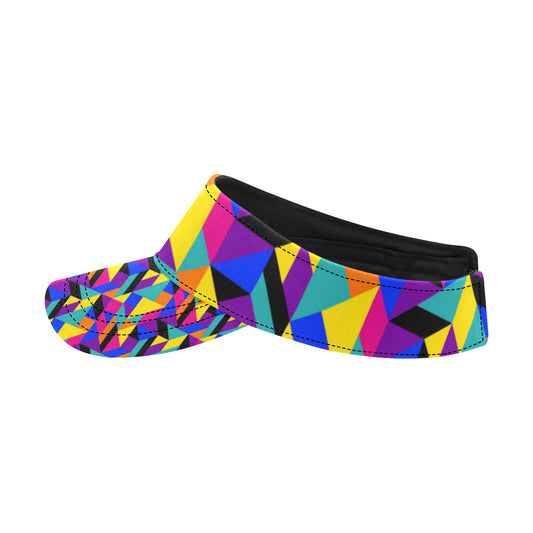 90s Colorful Pattern Print Design 1 Unisex Sun Visor
