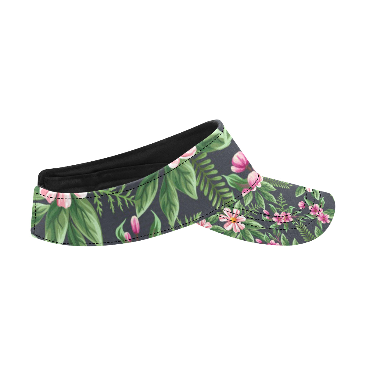 Summer Floral Pattern Print Design SF010 Unisex Sun Visor