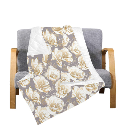 Anemone Pattern Print Design AM05 Premium Quilt