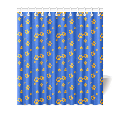Paw Pattern Print Design A03 Shower Curtain