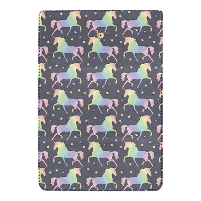Rainbow Pattern Print Design A05 Women's Trifold Wallet