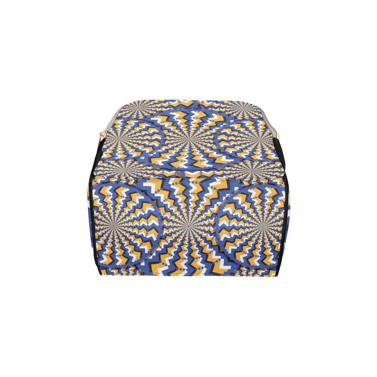 Optical illusion Pattern Print Design A01 Diaper Bag Backpack