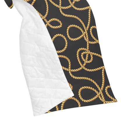 Rope Pattern Print Design A04 Premium Quilt