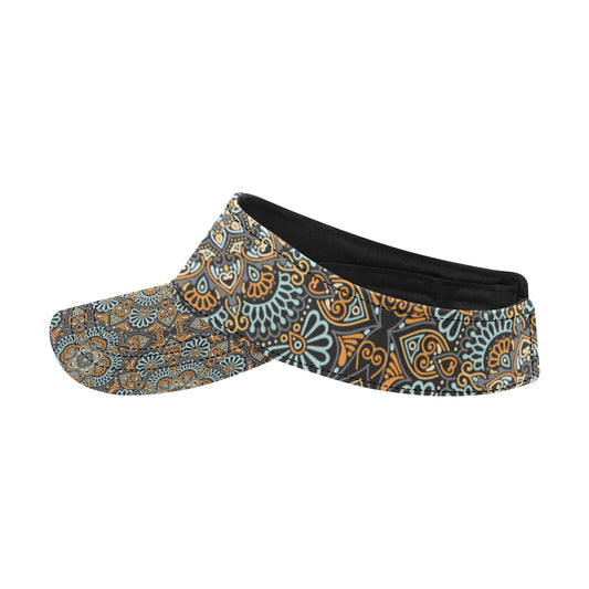 Mandala Pattern Print Design 05 Unisex Sun Visor