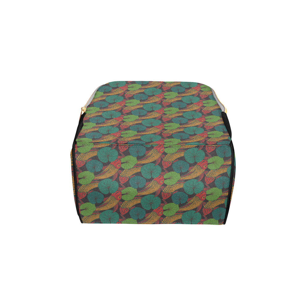 KOI Fish Pattern Print Design 01 Diaper Bag Backpack