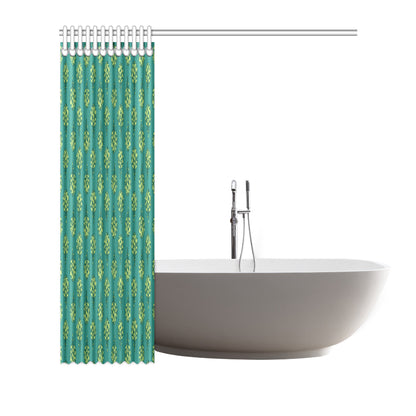 Artichoke Pattern Print Design 04 Shower Curtain