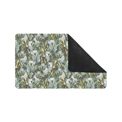 Koala Pattern Design Print Rubber Doormat