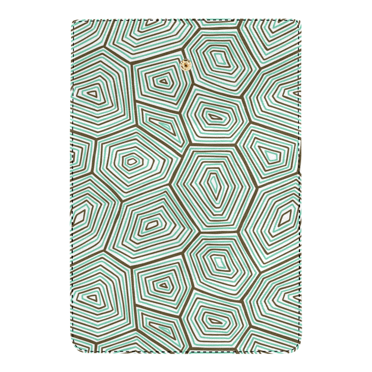 Sea Turtle Skin Print Women's Trifold Wallet