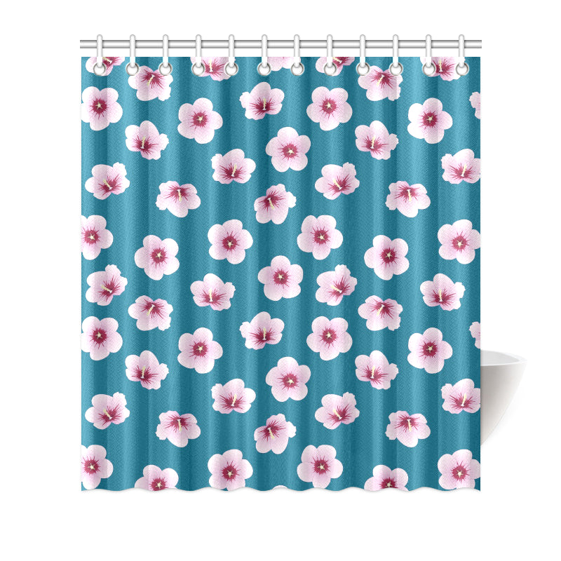 Cherry Blossom Pattern Print Design CB08 Shower Curtain