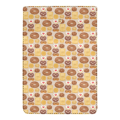 Cookie Pattern Print Design 02 Women's Trifold Wallet