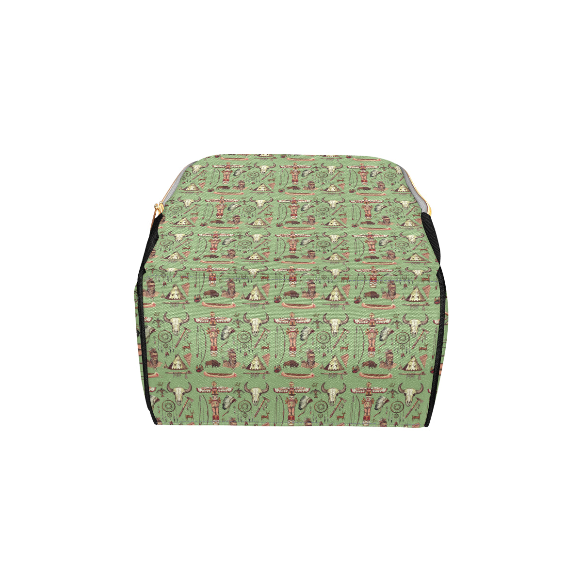Native Indian Themed Design Print Diaper Bag Backpack