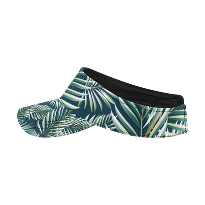 Sun Spot Tropical Palm Leaves Unisex Sun Visor