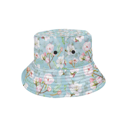 Apple blossom Pattern Print Design AB06 Unisex Bucket Hat