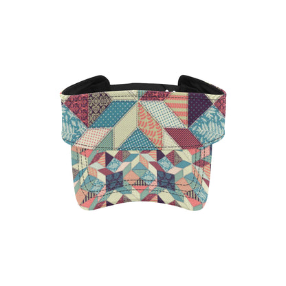 Patchwork Pattern Print Design 02 Unisex Sun Visor
