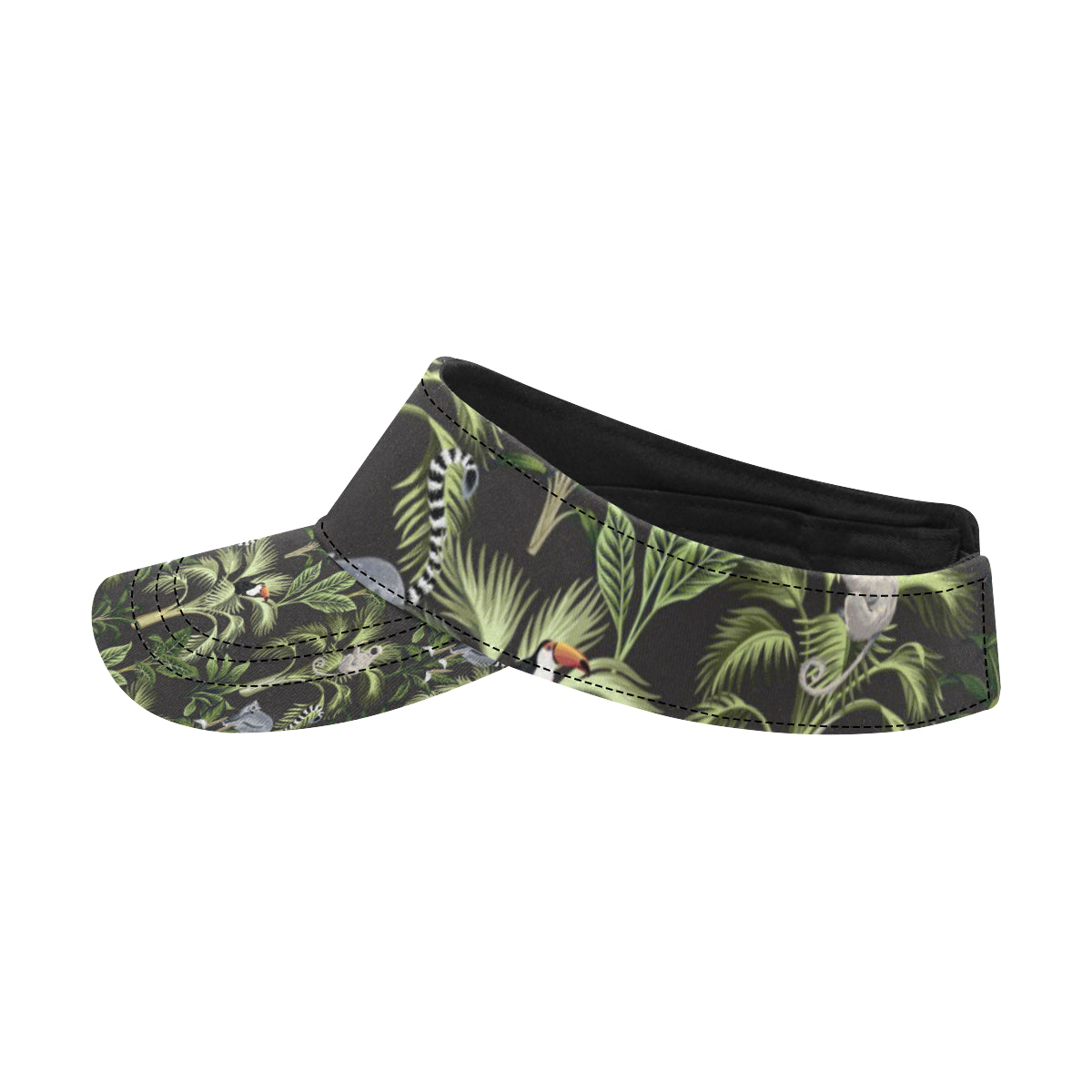 Rainforest Pattern Print Design RF05 Unisex Sun Visor