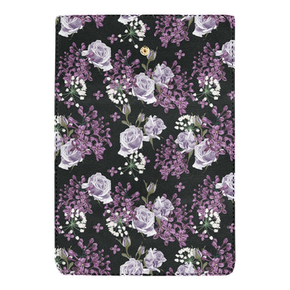 Lilac Pattern Print Design LI04 Women's Trifold Wallet