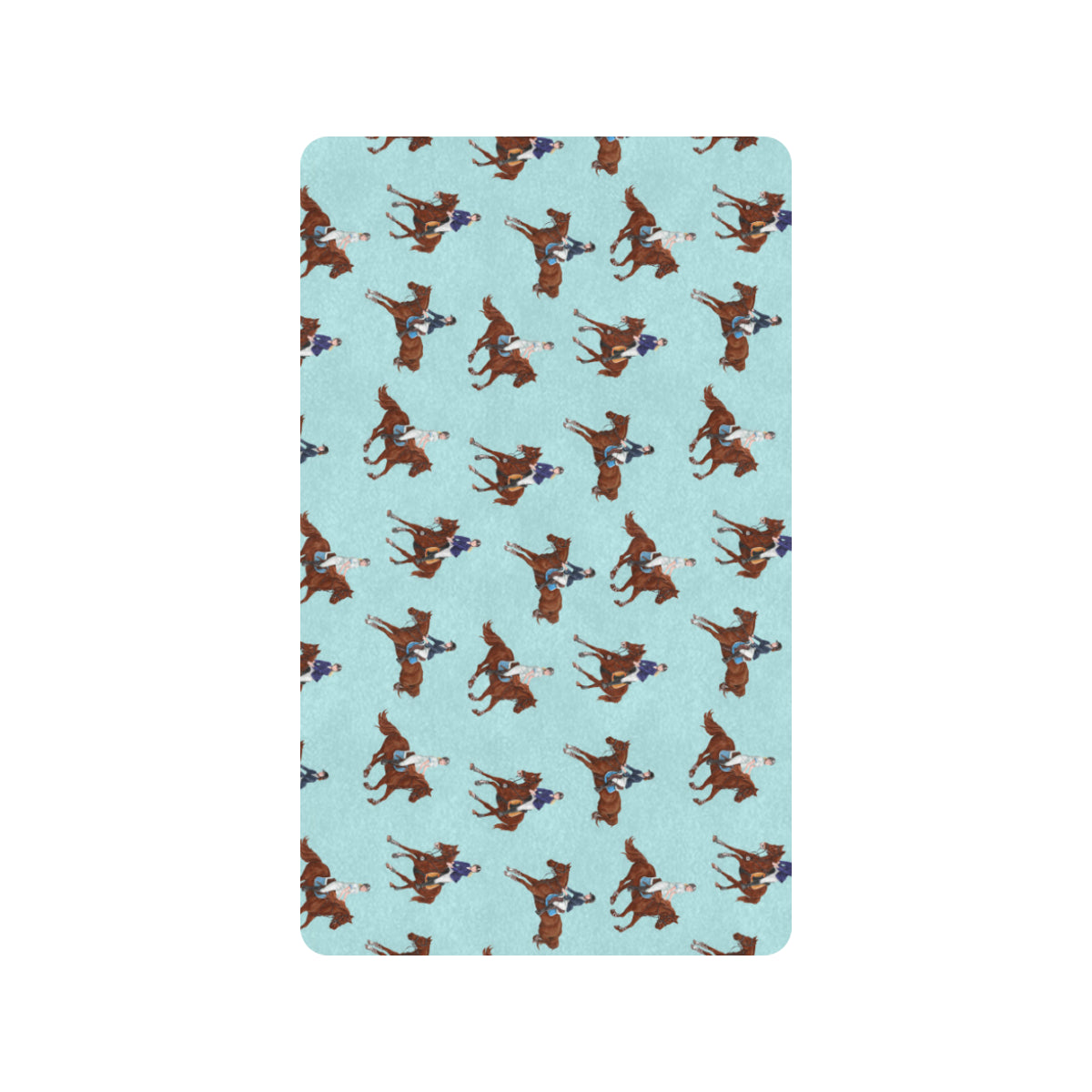 Equestrian Horse Riding Rubber Doormat