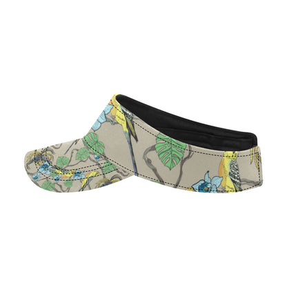 Parakeet Pattern Print Design A02 Unisex Sun Visor